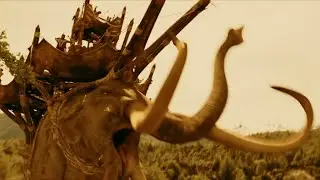 Frodo and Sam Encounters Huge Elephant Army with Gollum | Lord of the Rings