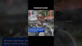 CCTV of the unsolved murder of teenager Rene Graham in Ladbroke Grove