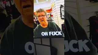 Angry Grandma Cursing A lot and Gets jump scared in Halloween ￼