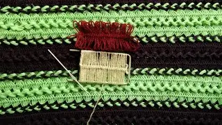 U pin woolen Saul design