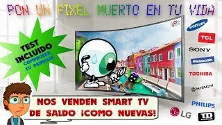 ¡Cuidado! Píxeles Muertos y Atascados en Smart TV LCD, LED y OLED 4K Nuevas | Test de Pantalla TV