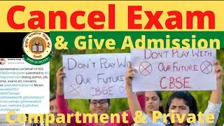 latest Update protest for Justice Class 10/12 | Compartment, Improvement exam 2021
