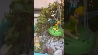 Jade plant topiary with a fairy swing.Please subscribe and share #diy #minigarden #gardendesign