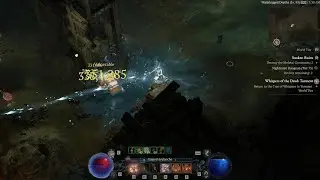 [Diablo 4] Lv.99 Ice Shard Sorcerer Tier 75 Nightmare Dungeon (Build in Video)