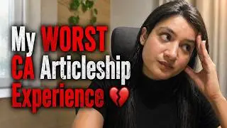 The Dark Reality of CA Articleship 🛑 | Returning My Stipend in CASH (My Worst Experience)