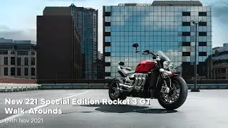 New Triumph Motorcycles - New 221 Special Edition Rocket 3 GT Walk-Around
