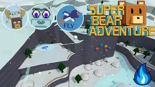 All Stickers In Snow Valley - Super Bear Adventure
