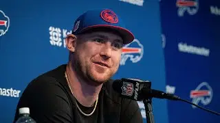 Bills head coach Joe Brady on Pete Carmichael