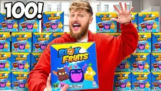 I opened 100 Mystery Blox Fruits (FREE DLC)