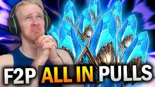 I PULLED ALL MY ANCIENT SHARDS on the F2P Account... - Raid Shadow Legends