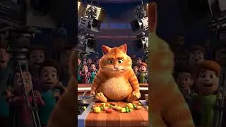 Fat Cat Cooking Show  Kitchen Chaos#PixarHumor #PixarCat #PixarShort #PixarCGI #CGIAnimals