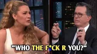 Blake Lively SHUTS DOWN Stephen Colbert — Studio Goes SILENT 😳🔥