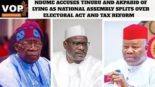 “They Lied!” – Ndume Attacks Tinubu and Akpabio as Senate Divides