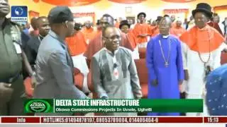 Delta State Infrastructure: Okowa Commissions Projects In Uvwie, Ughelli