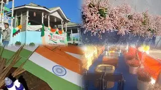 Preparation for 77 republic day decorations