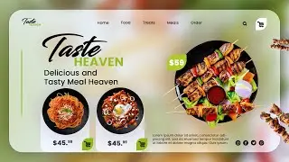 How To Design Tasty Delicious Meal UI Concept Design 2022
