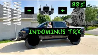 🔥 INDOMINUS RAM TRX: 3-ДЮЙМОВЫЙ ЛИФТ | 38-ДЮЙМОВЫЕ ГРЯЗЕВЫЕ ПОКРЫШКИ | 1,5-ДЮЙМОВЫЕ ПРОСТАВКИ ДЛЯ КОЛЕС | ЕДИНСТВЕННЫЙ В РОДЕ!!