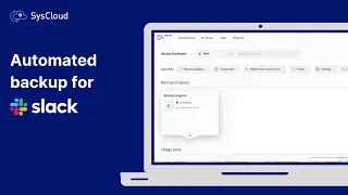 SysCloud Backup for Slack