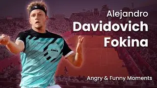 Alejandro Davidovich Fokina - Angry & Funny Moments Tennis