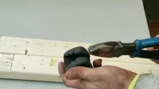 Pulling Staples with a Hammer Helmet