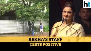 Watch: BMC seals Rekha's bungalow after staff tests positive for Covid-19