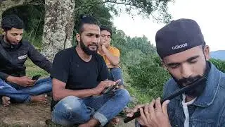 (लमजुङ दुर्लुङ कोट) Nepali Lok dhoon on flute || jeet junior & dirgha narayan adk ||