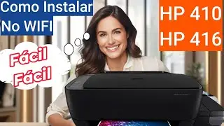 HP 410 e 416 - Como CONECTAR no WIFI. Passo a Passo !