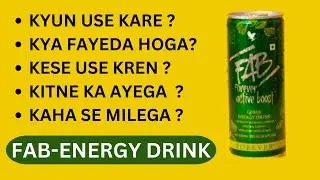 FOREVER FAB || NATURAL ENERGY DRINK