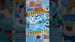 GLACEON PYUKUMUKU VS CHARIZARD | Pok&eacute;mon TCG Pocket