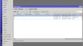 Mikrotik RouterOS. Настройка статических адресов в dhcp