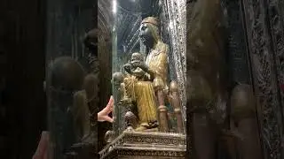 Vierge Noire et basilique de Montserrat #montserrat