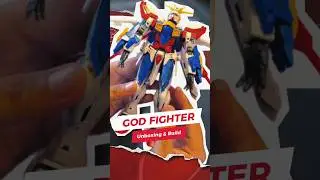 Unboxing and build God Gundam RG upscale 1/100 by Fatcat