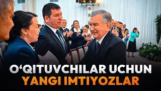 Ipoteka krediti, sertifikat uchun ustama. Prezident pedagoglar uchun yangi imtiyozlarni e&rsquo;lon qildi