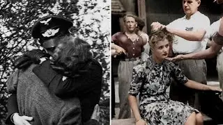 Die Grausame Folter Von Franz&ouml;sinnen, Die Mit Deutschen Soldaten Schliefen