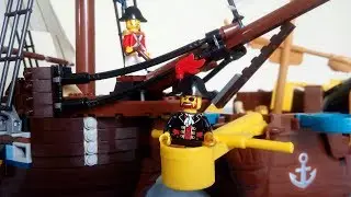 The Great Battle Stop Motion : Pirates Ship Vs Imperial Warship