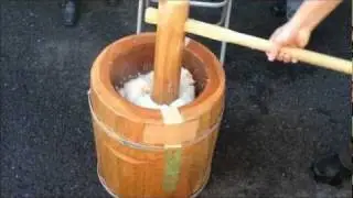 Mochi Tsuki - Japanese Rice Cake making