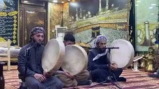 المداح مله هيثم مريد شيخ مصطفى الخشالي في تكيه شيخنا سيد ميسر الرفاعي