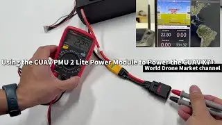 Using the CUAV PMU 2 Lite Power Module to Power the CUAV X7+ #CUAV #wiring #lite