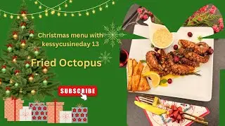 How to Make Golden Fried Octopus with Oven-Baked Potatoes | Easy Seafood Recipe