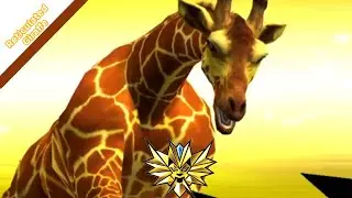 Reticulated Giraffe gameplay. Strong animal kaiser max4 | 百獣大戦グレートアニマルカイザー(animal gameplay)