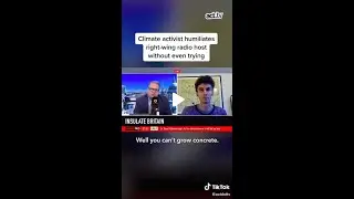 Watch climate activist humiliate right wing radio host without even trying!