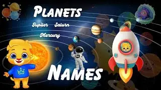 Planets Names for Kids | Solar System Learning | Planets in Order | Kids Learning Videos