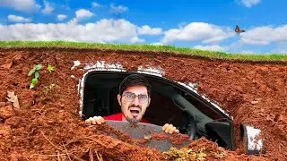 We Made Secret Tunnel To Our BMW After 8 Months🔥 What will happen to the BMW buried in the ground