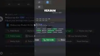 Midjourney How to Change Settings for Images #midjourneyv6