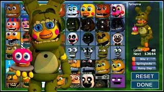 Toy Chica в костюме Springtrap! Adv Toy Chicatrap! (FNaF World модов)