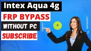intex aqua 4g frp bypass without pc || Google account bypass without pc