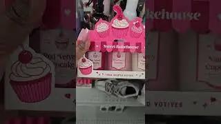 New Cute Candles Found @burlington #valentines #pink #pinklovers #pinkdecor