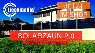 Entdecke den Solarzaun 2.0 &ndash; Die Revolution in der erneuerbaren Energie!