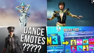 PUBGM M3 RP DANCE EMOTE LEAKS