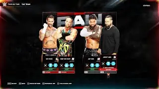 WWE2K25 - Tag Team Match 4K (PS5)